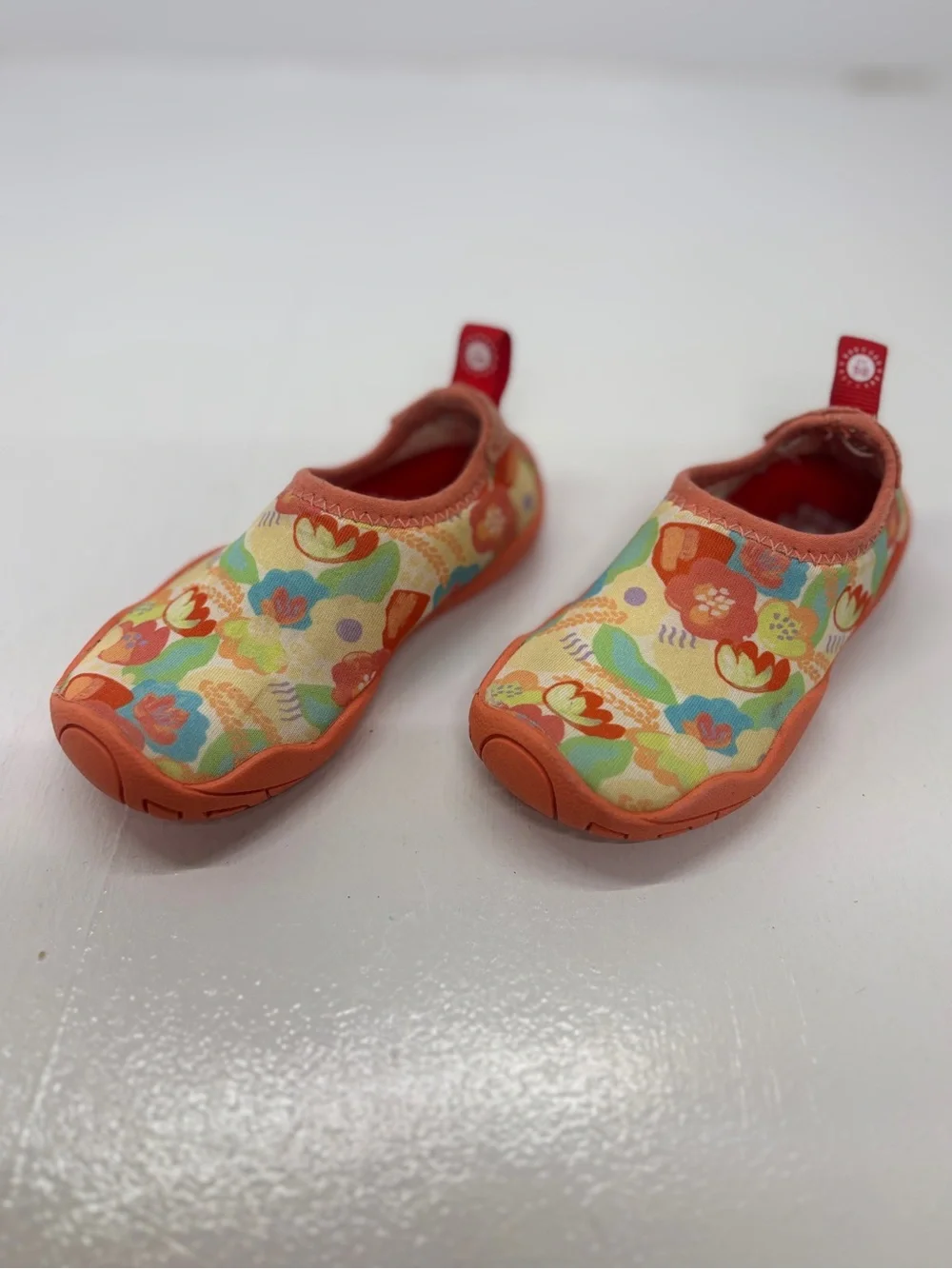 Reima Toddler Barefoot Water Shoes Floral Print EU 20 US 4.5-5
